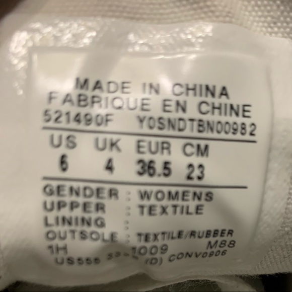 CONVERSE ALL⭐️STAR GRAY & METALLIC PURPLE SNEAKERS VGUC - Picture 9 of 10